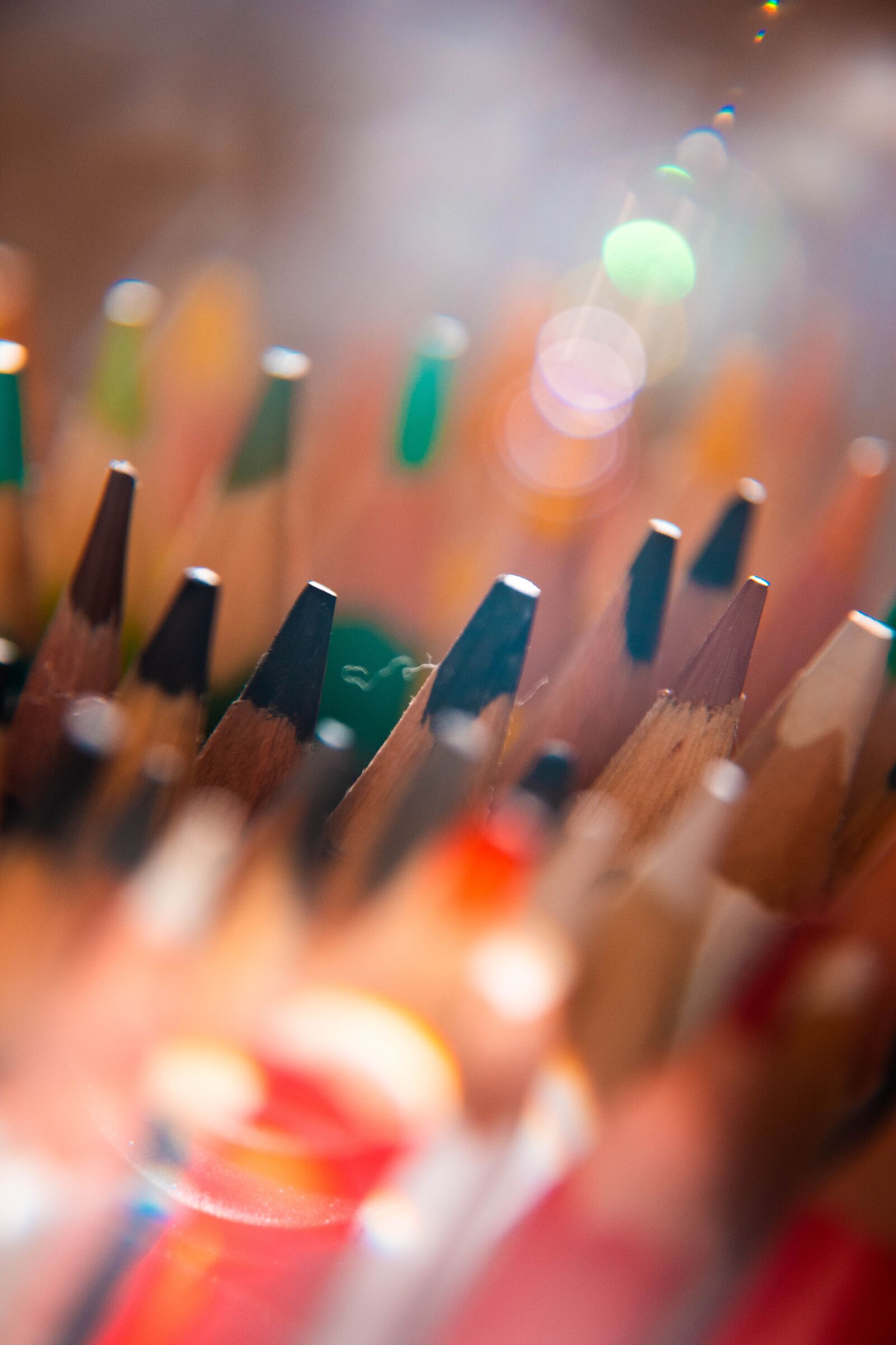 Nikon D7200 sample photo. Pencils, colored, school photography