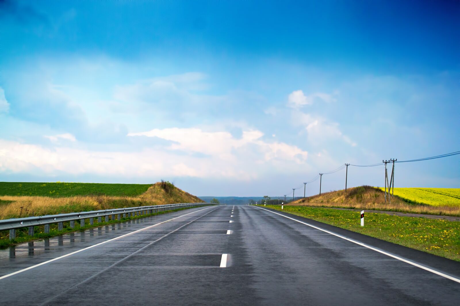 Nikon D3100 sample photo. Way, asphalt, roadway photography