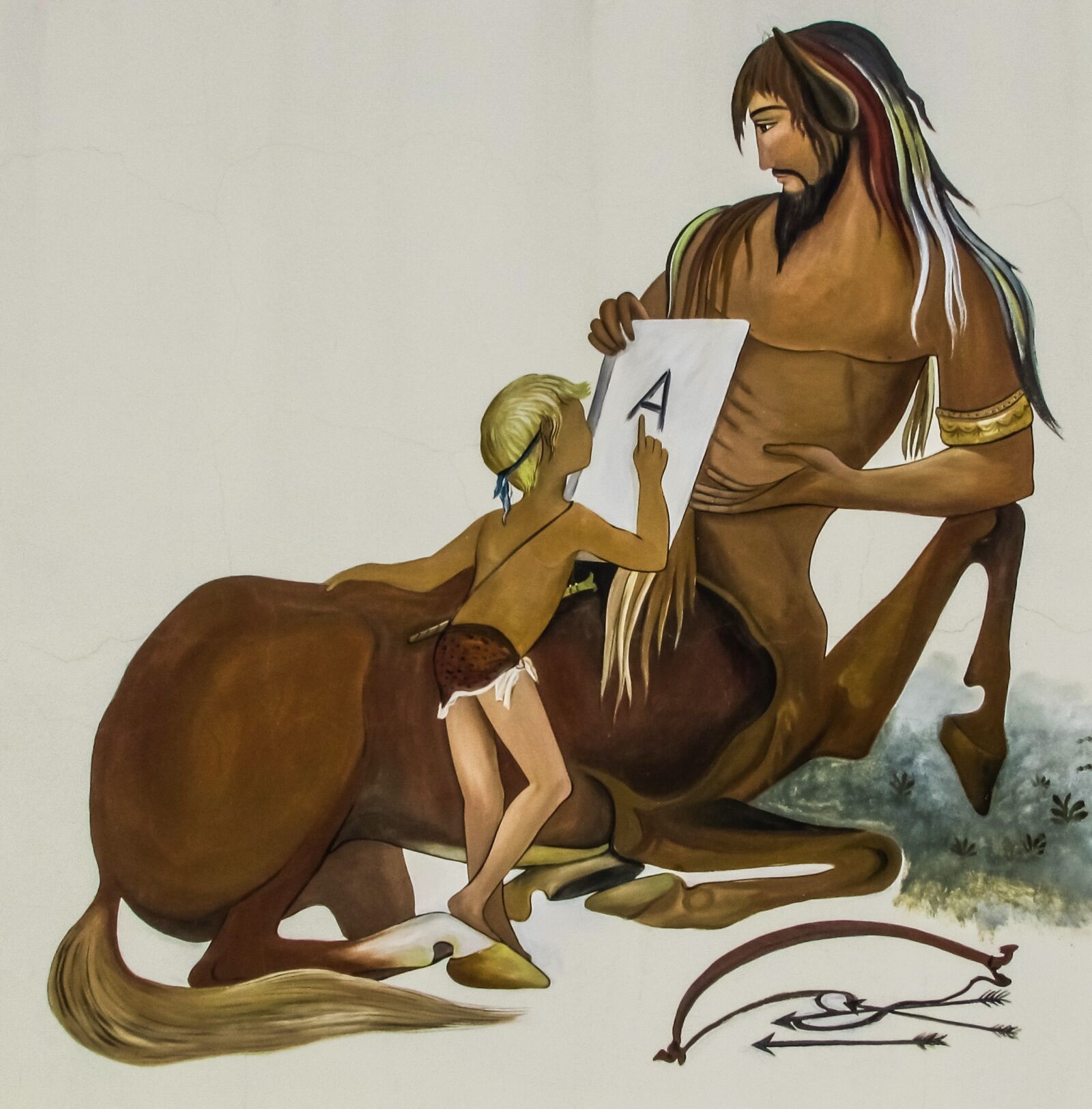 Canon PowerShot SX400 IS sample photo. Centaur, greek, mythology photography