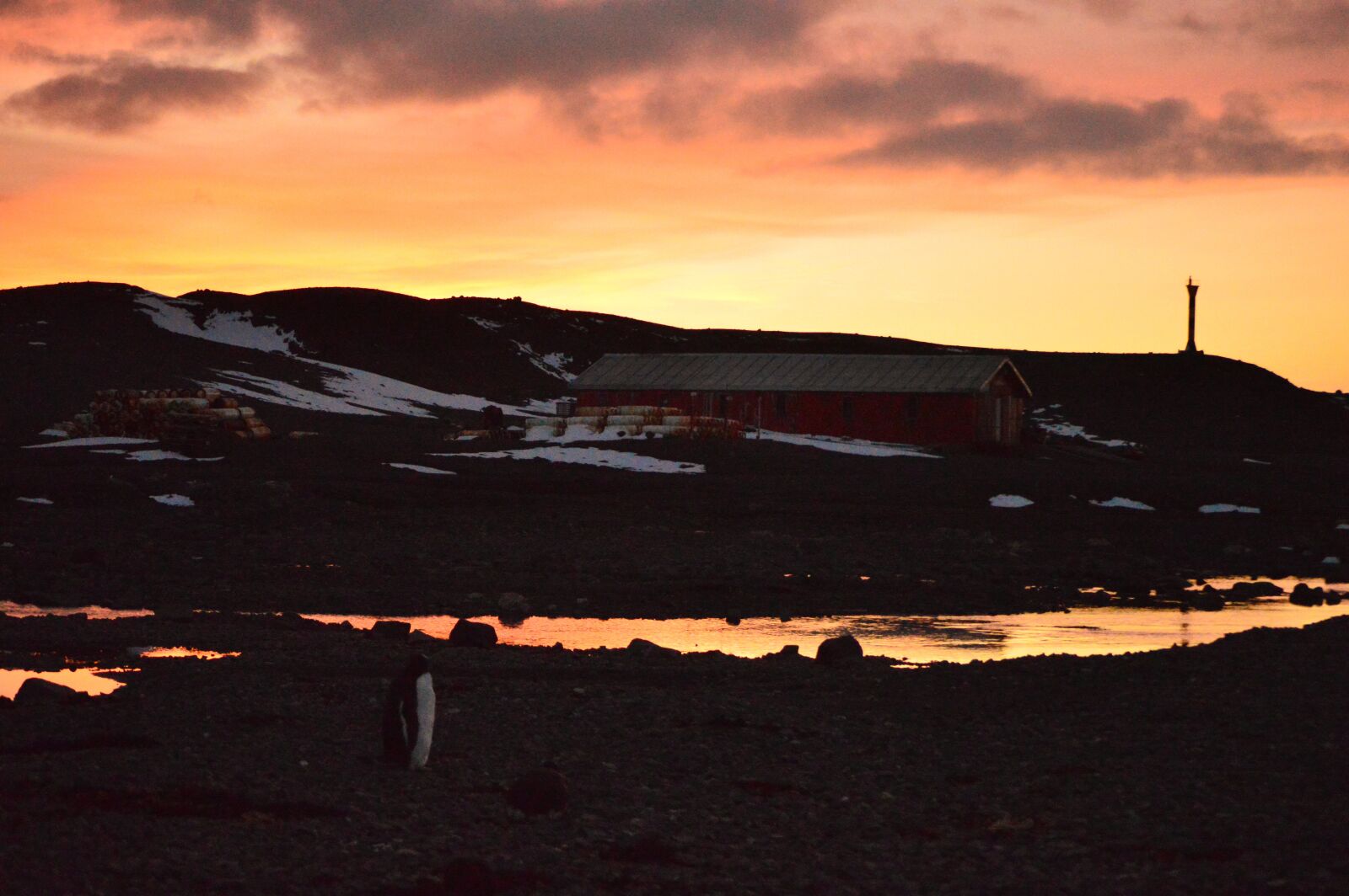 Nikon D3200 sample photo. Landscape, sunset, antarctica photography