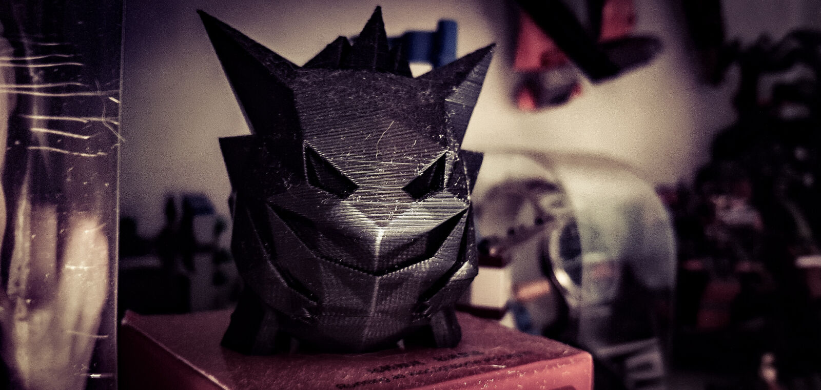 Samsung Galaxy Note5 sample photo. Black, gengar, pokemon photography
