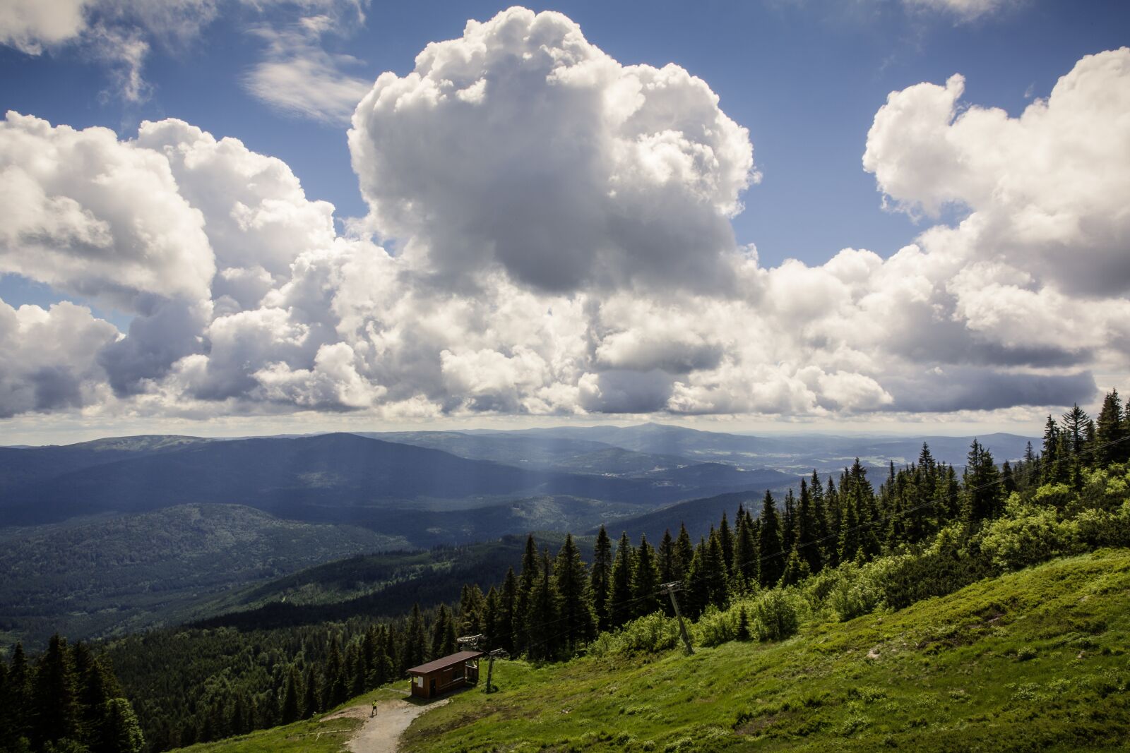 Canon EF 24-70mm F2.8L II USM sample photo. Mountain, mountains, bavarian forest photography