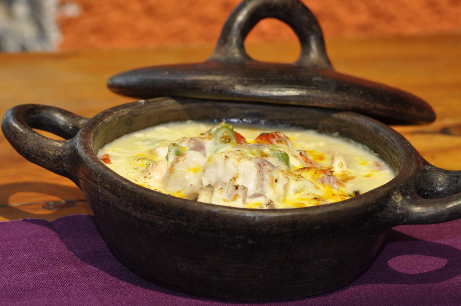 Nikon D90 sample photo. Seafood, cream, delicious photography