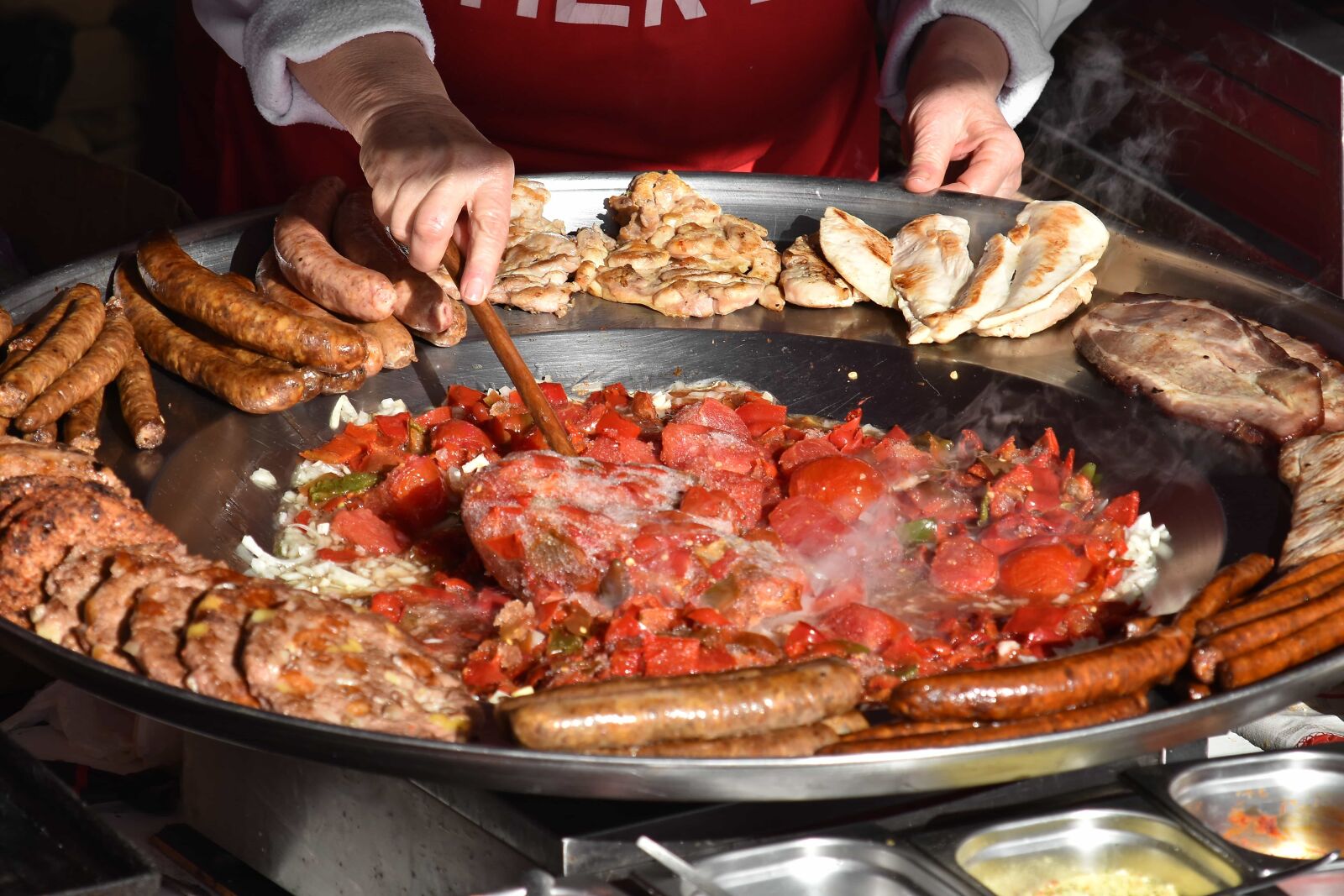 Nikon D5500 sample photo. Chef, fast food, restaurant photography