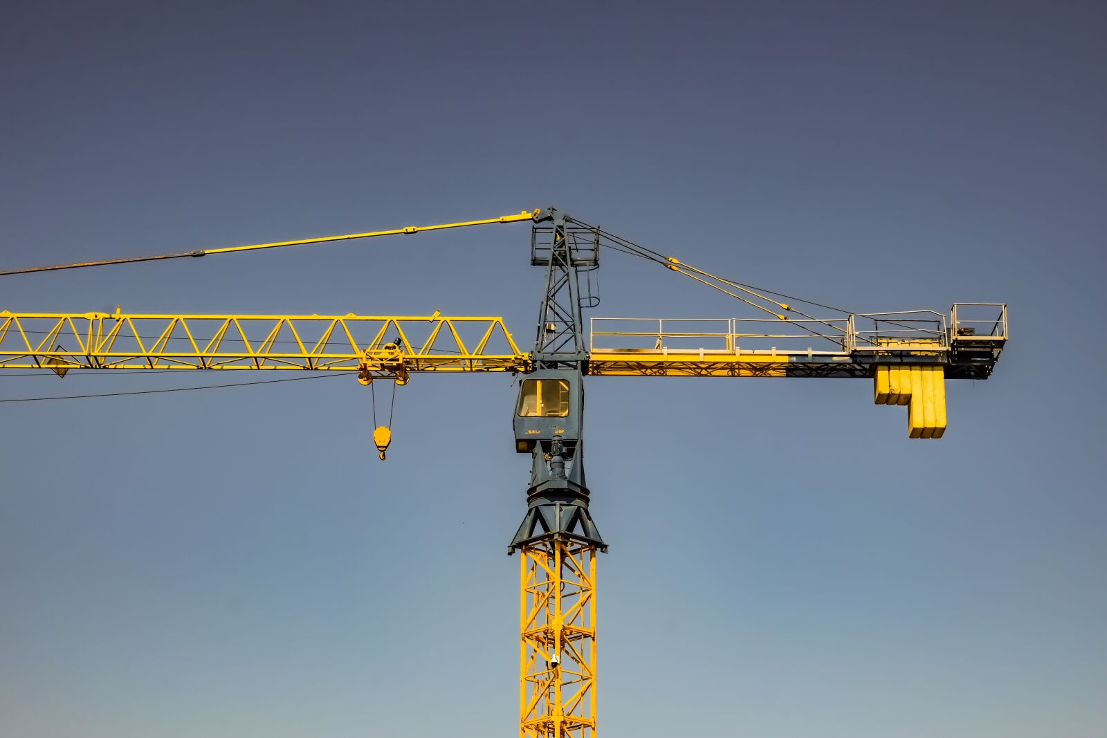 Nikon D3300 sample photo. Crane, sky, industry photography