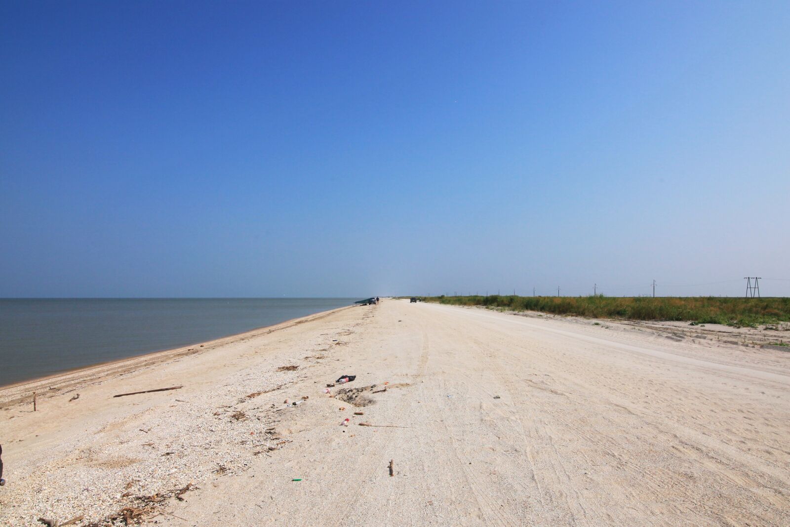 Canon EOS 5D Mark II sample photo. Sea, sky, sand photography