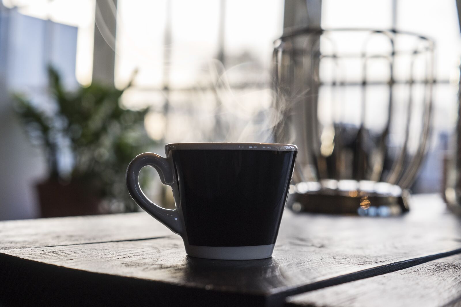 Sony a7 + Sony DT 50mm F1.8 SAM sample photo. Coffee, cup, table photography