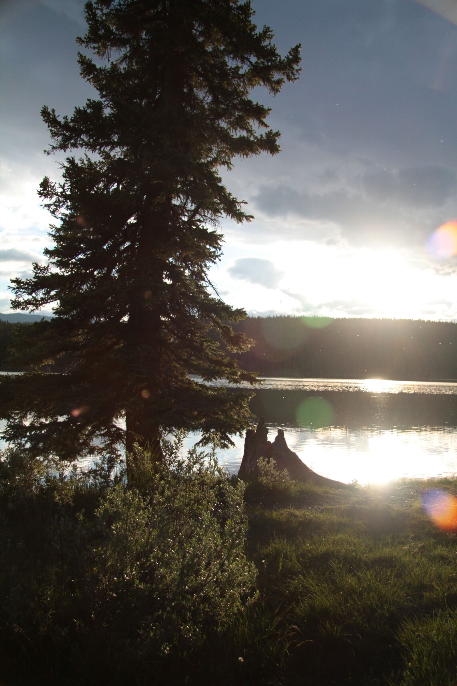 Canon EOS 7D + Canon EF-S 17-85mm F4-5.6 IS USM sample photo. Alberta, canada, lake, sunset photography