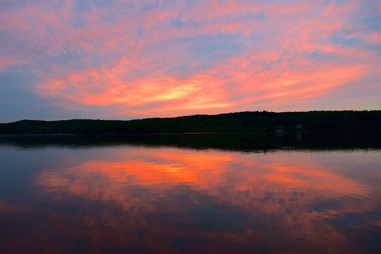 Nikon D3300 sample photo. Lake, sunset, colors photography