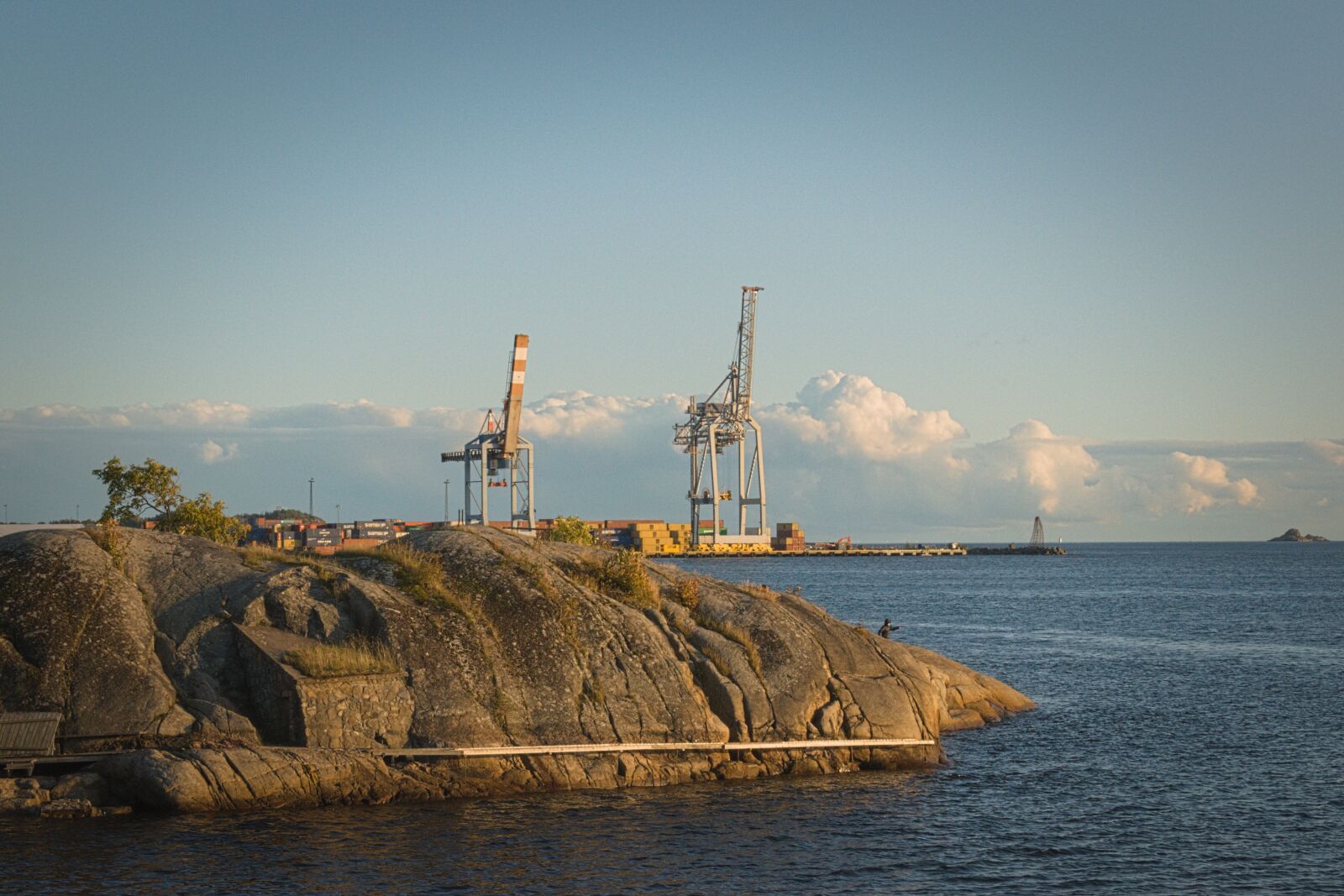 Nikon D3500 sample photo. Sea, port, bridge photography