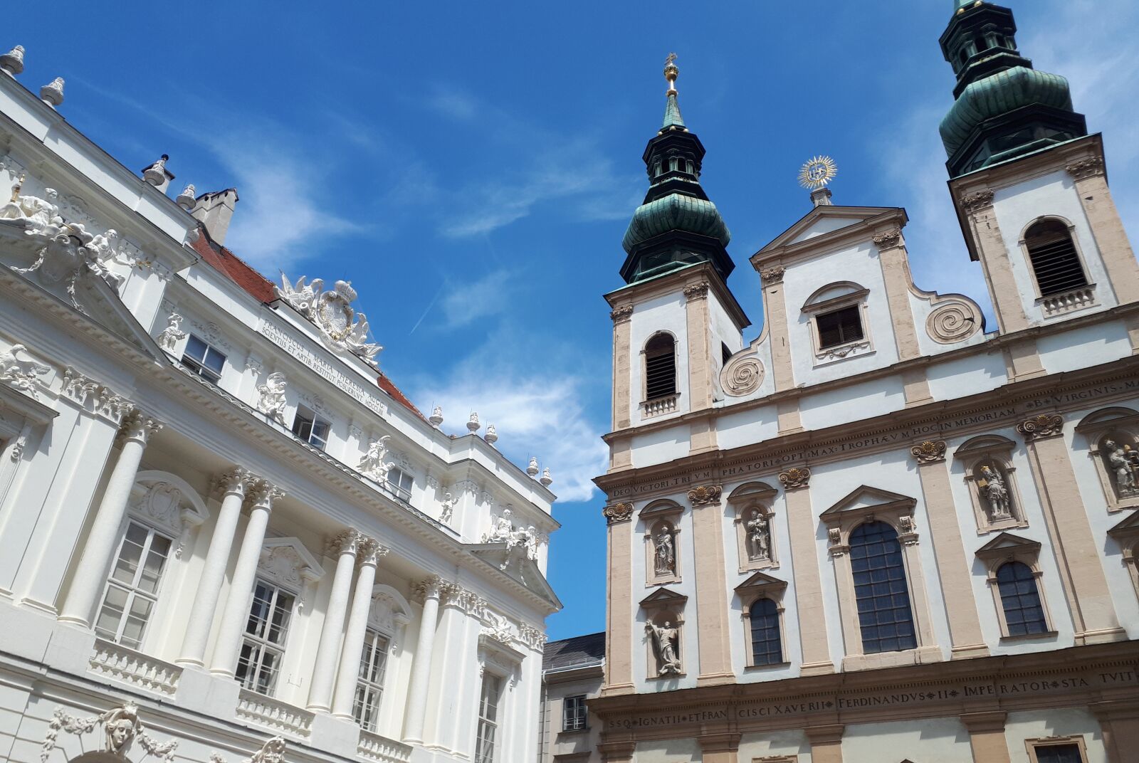 Samsung Galaxy A5(2017) sample photo. Vienna, church, city photography