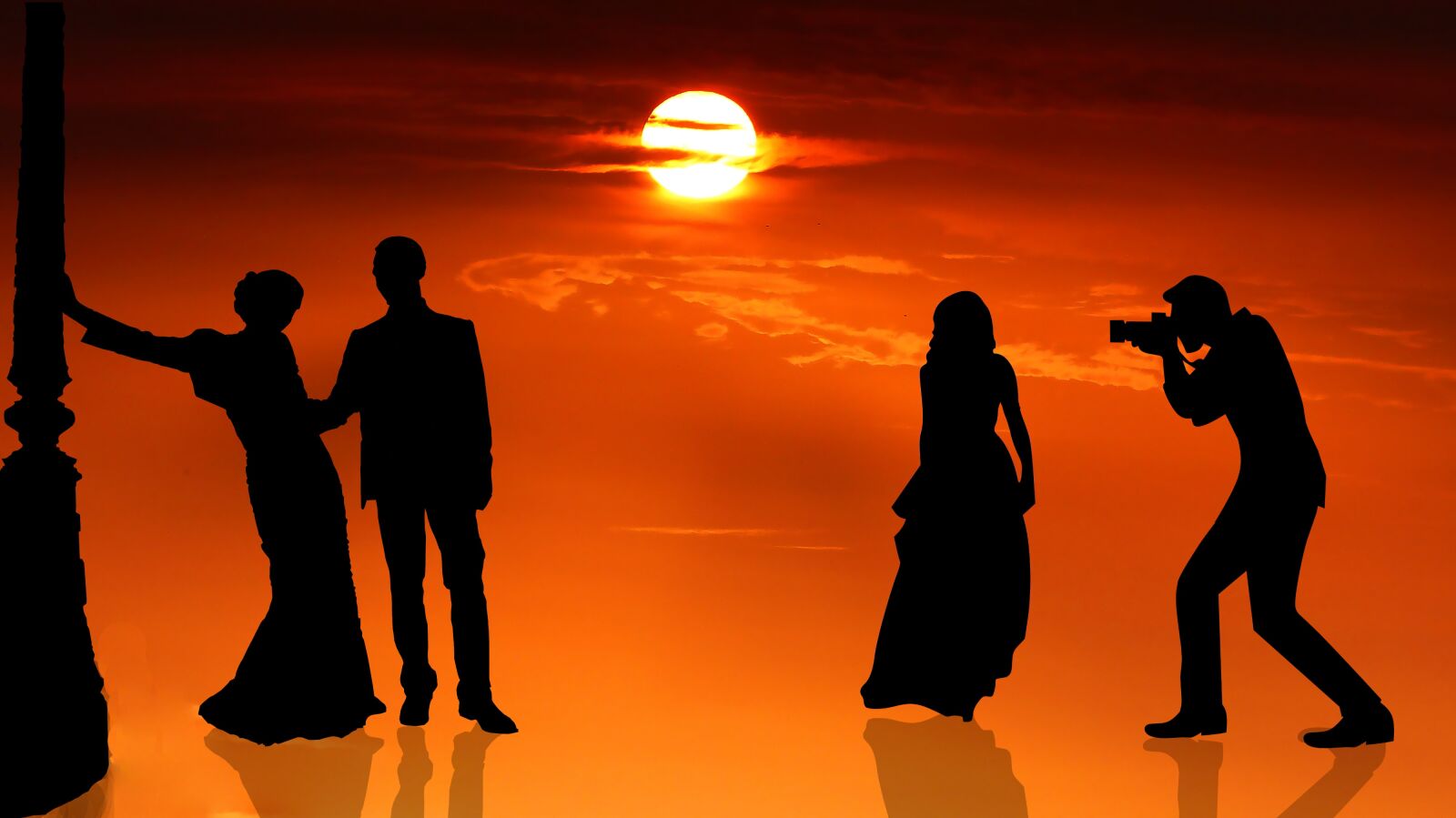 Panasonic Lumix DMC-FZ200 sample photo. Sunset, wedding, picture photography