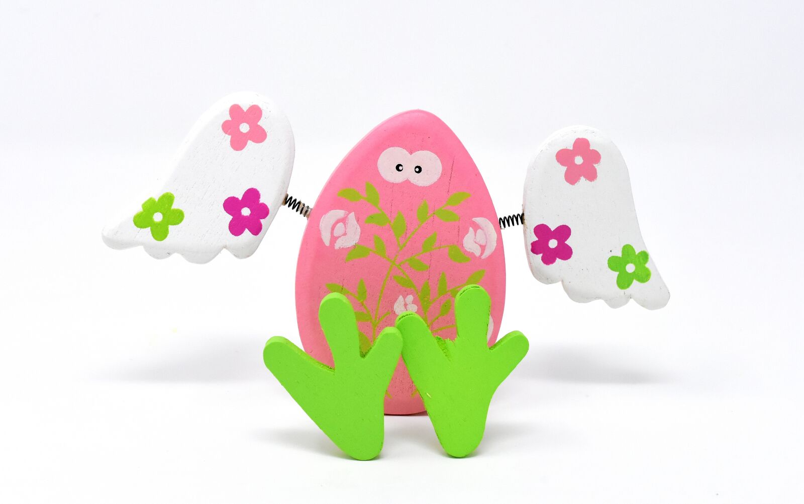 Nikon D7200 sample photo. Easter egg, wood, wing photography