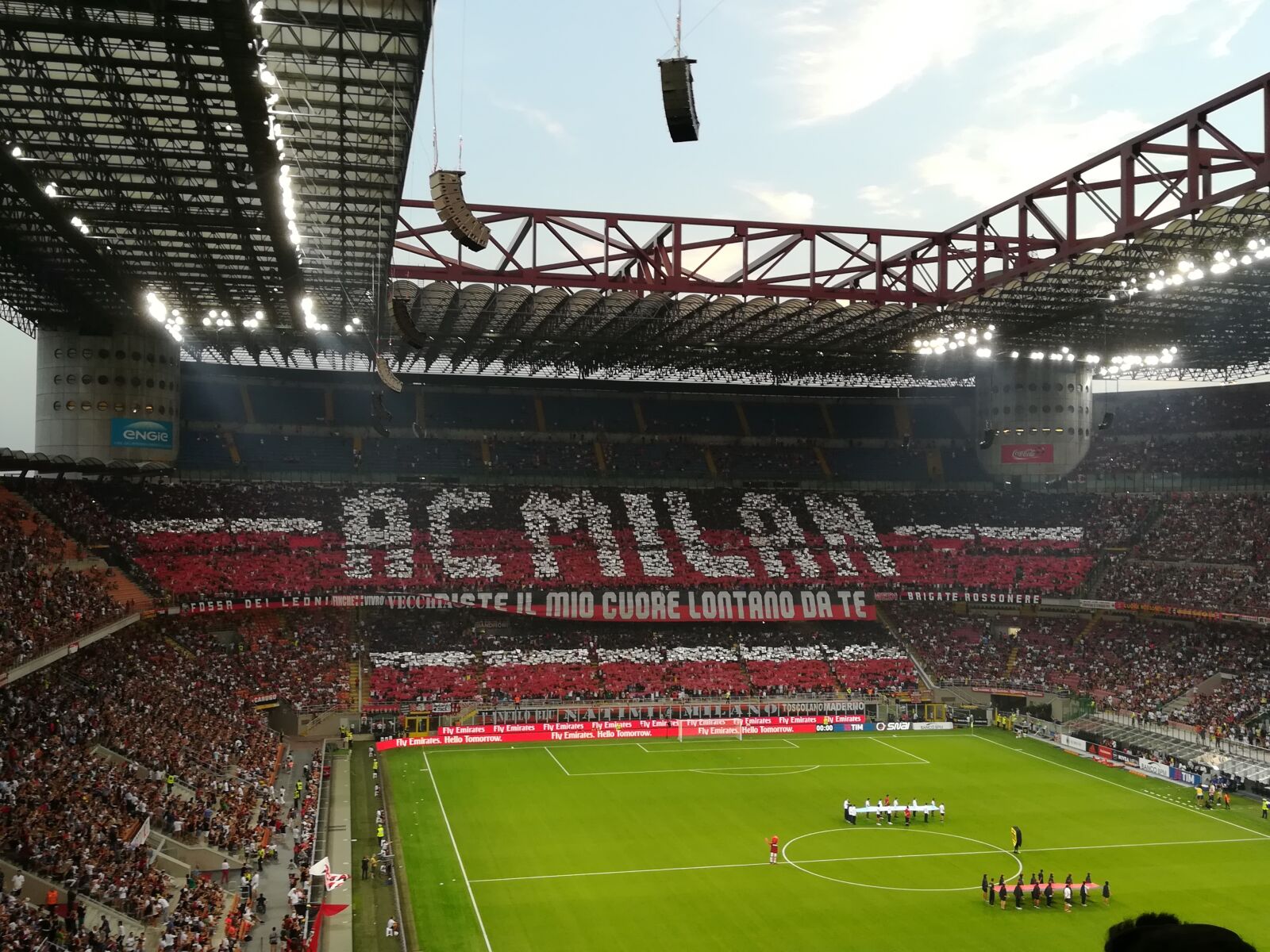 HUAWEI P10 lite sample photo. Stadium, the san siro photography