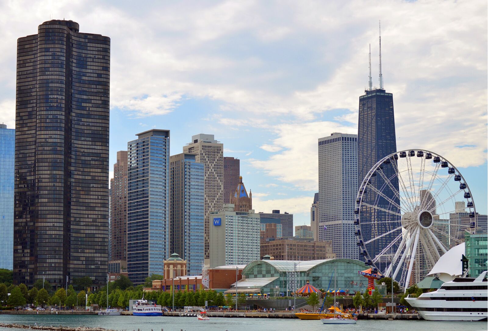 Nikon D3200 sample photo. Chicago, illinois, skyline photography