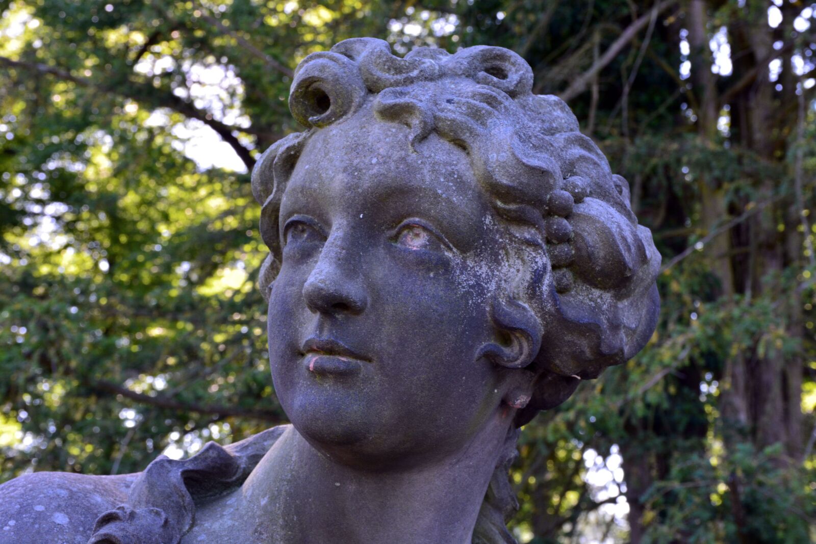 Nikon D5200 sample photo. Sanssouci, sculpture, park sanssouci photography