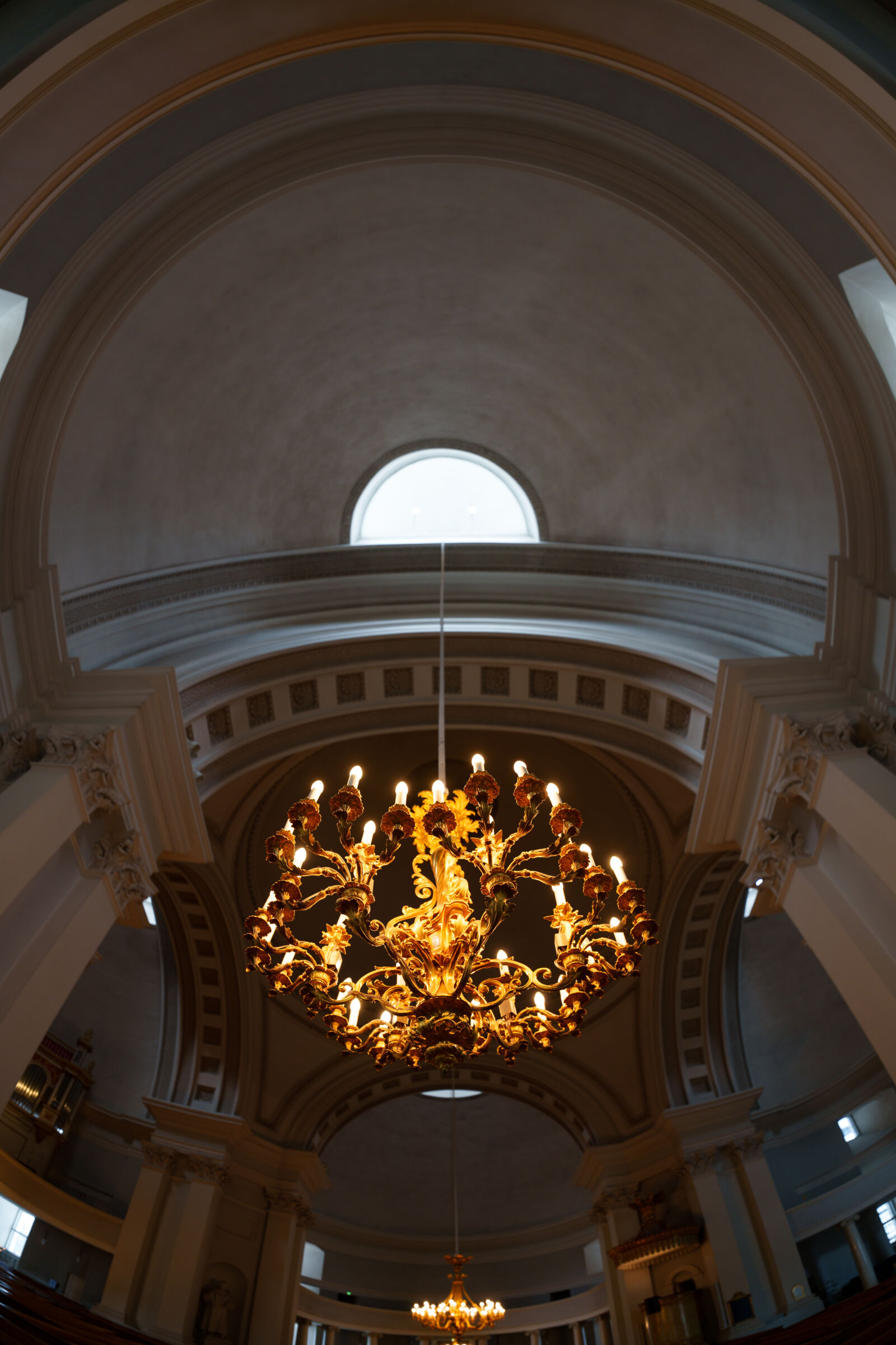 Sigma 15mm F1.4 DG DN Diagonal Fisheye Art sample photo. Ceiling of the church photography