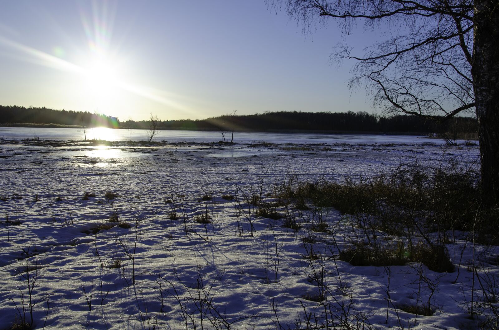Nikon D5100 sample photo. Nature, snow, water photography