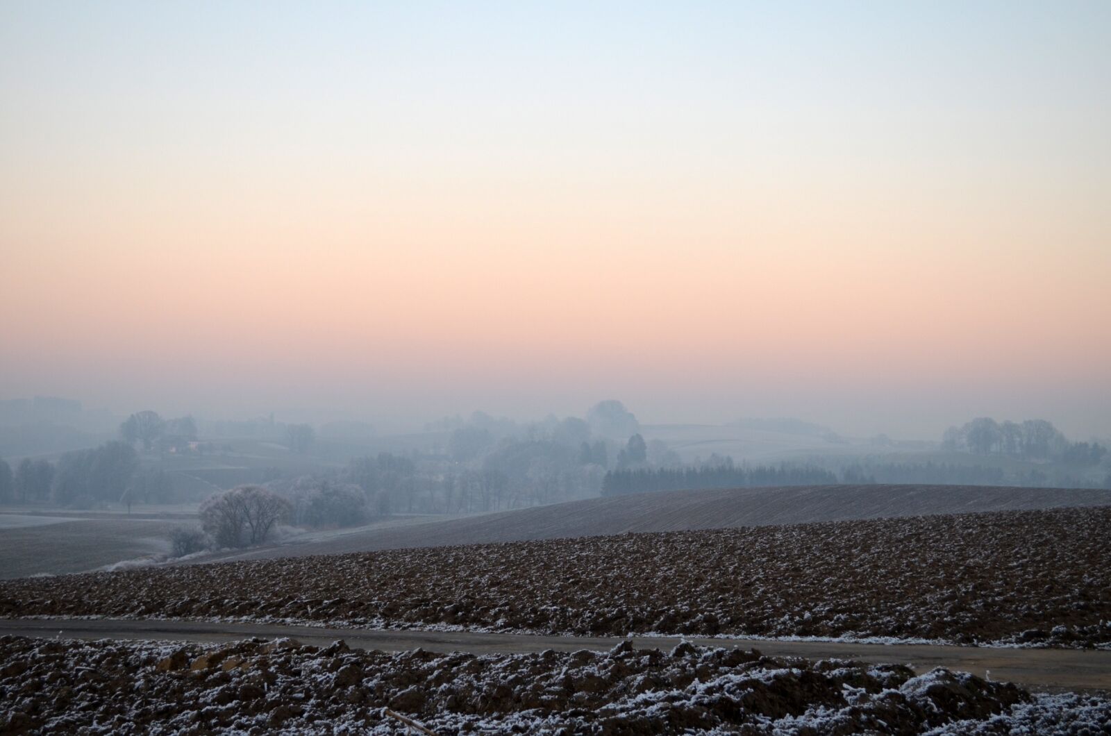 Nikon D5100 sample photo. Wintry, fog, ripe photography