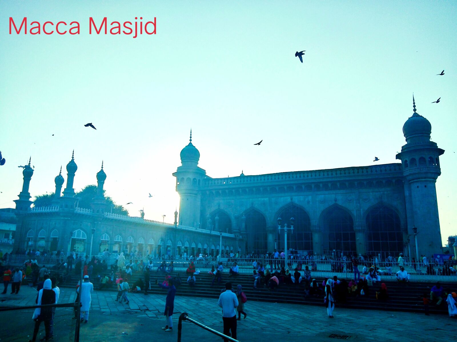 vivo 1718 sample photo. Makka masjid, morning view photography