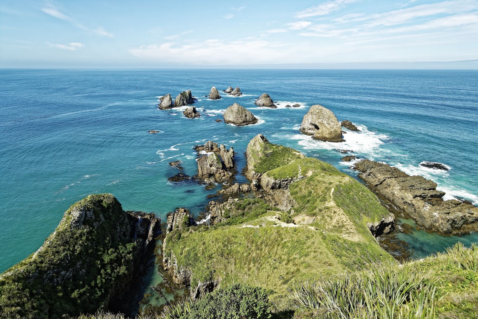 Nikon D500 sample photo. New zealand, nugget point photography