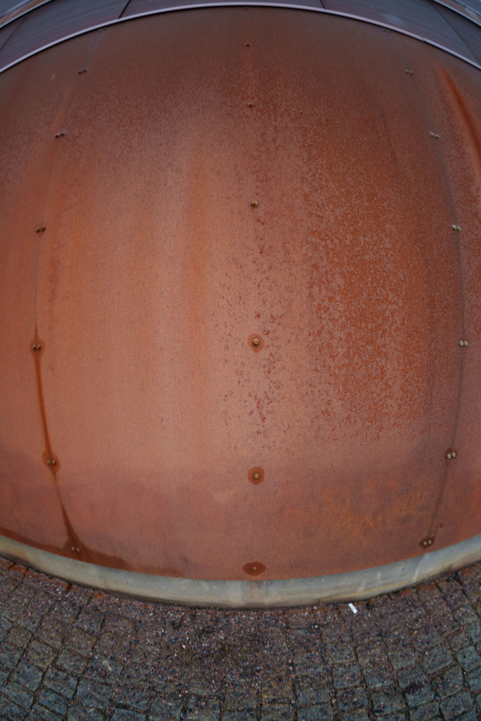 Sigma 15mm F1.4 DG DN Diagonal Fisheye Art sample photo. Metal wall photography