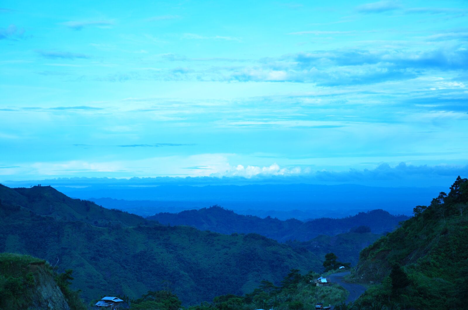Nikon D90 sample photo. Landscape, blue sky, blue photography