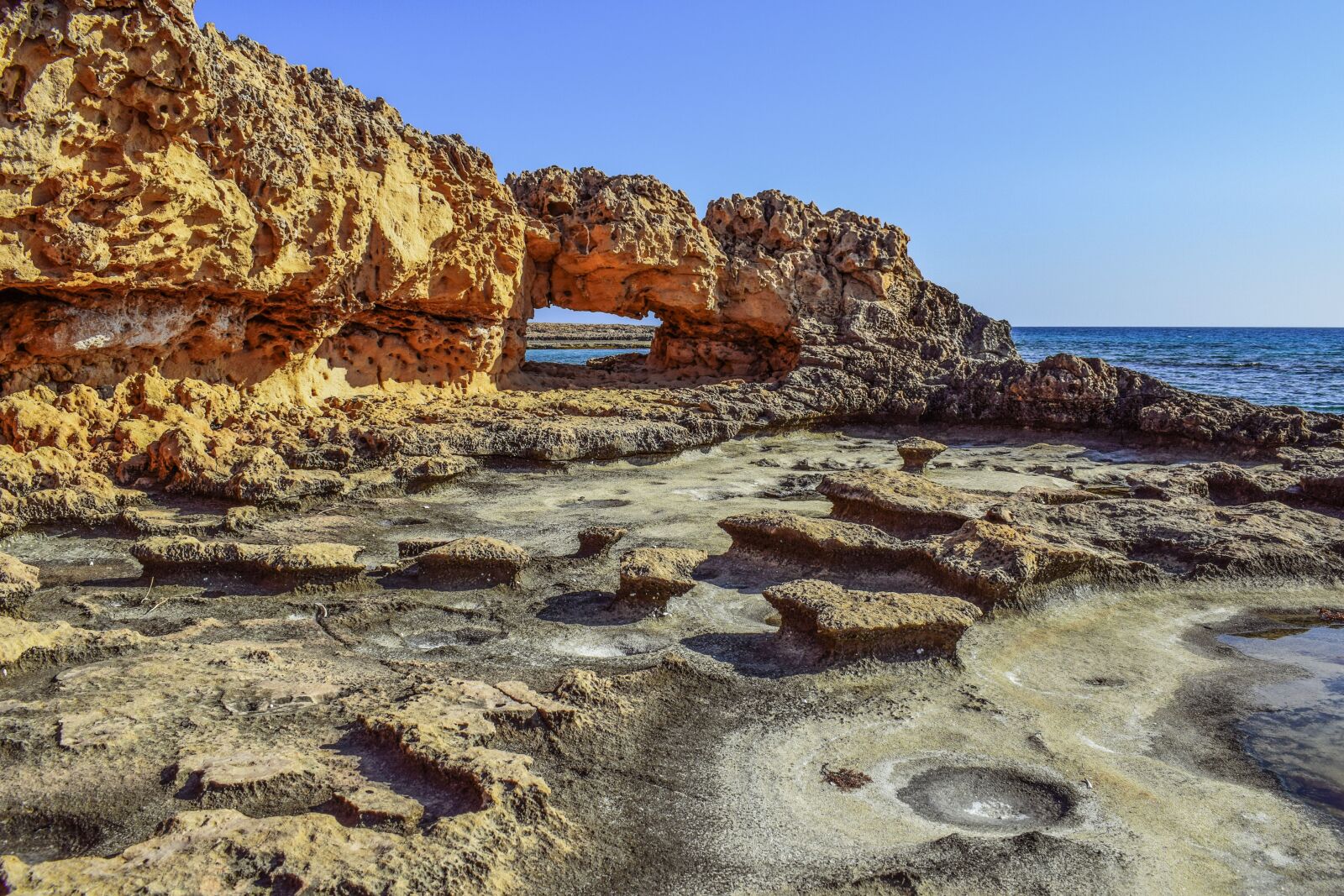 Nikon D3300 sample photo. Cyprus, ayia napa, rock photography