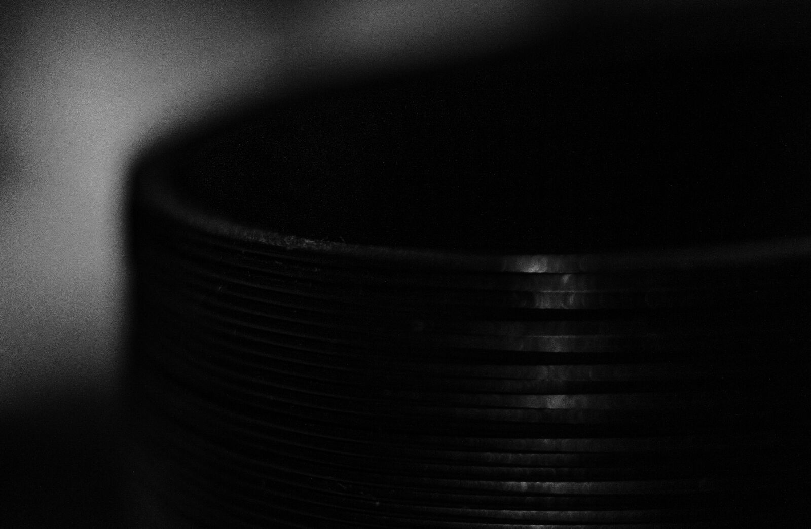 Sony a6000 + E 60mm F2.8 sample photo. Bokeh, bw, desk, detail photography