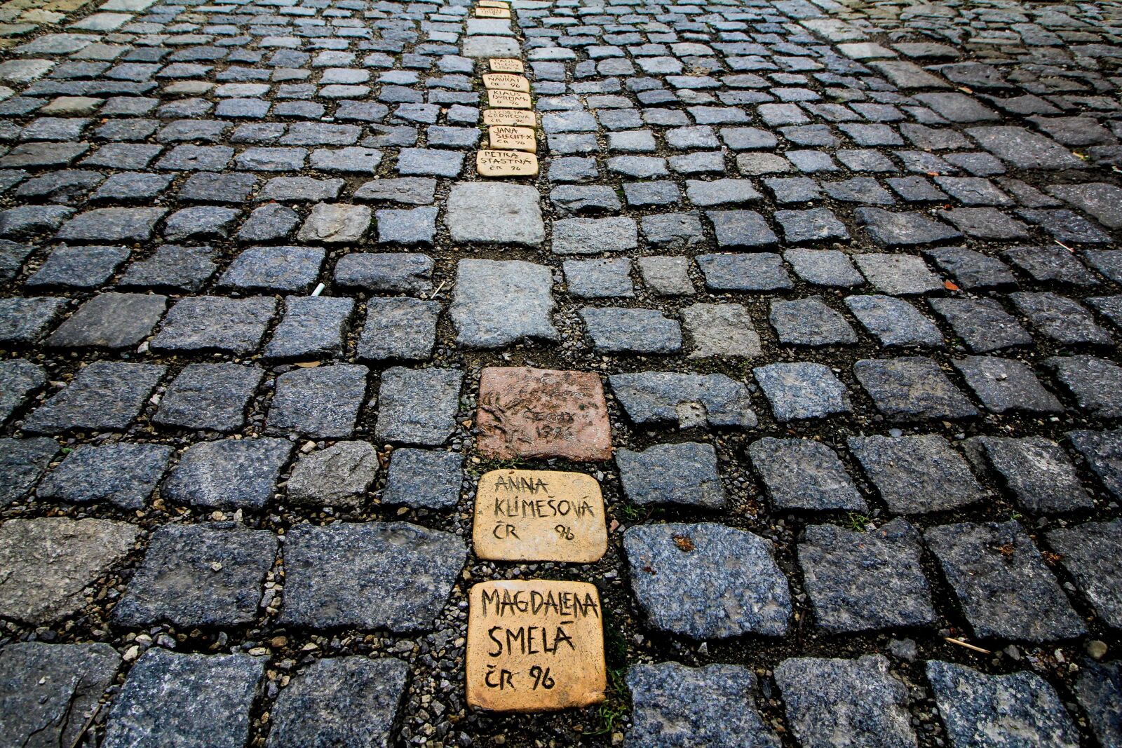 Canon EOS 60D sample photo. Sidewalk, cobble, stone photography