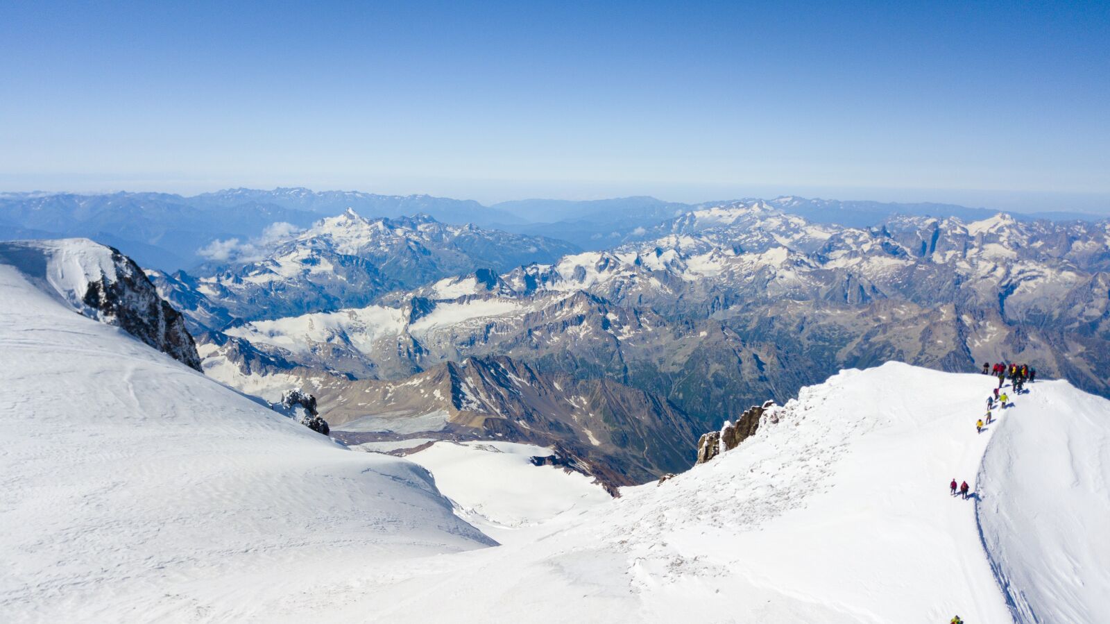 DJI FC220 sample photo. Elbrus, mountains, ver photography