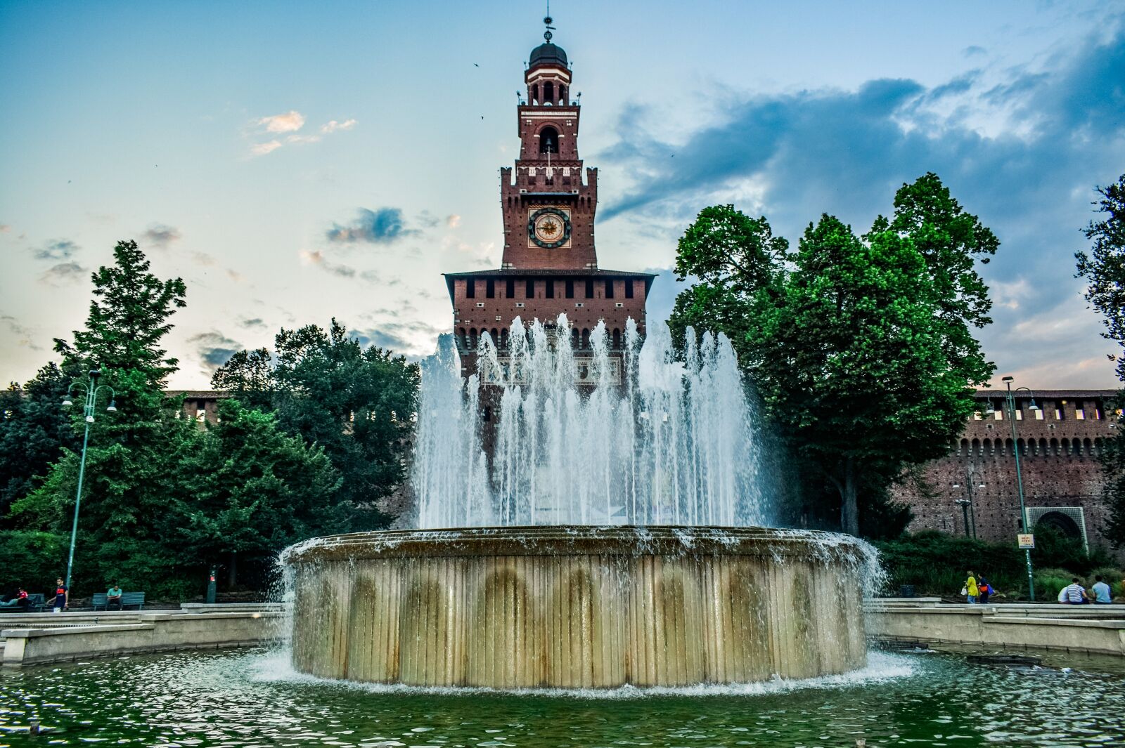 Nikon D3300 sample photo. Italy, milan, castello sforzesco photography