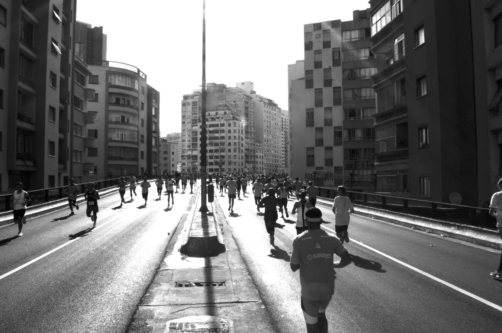 Nikon D5100 sample photo. Race, black and white photography