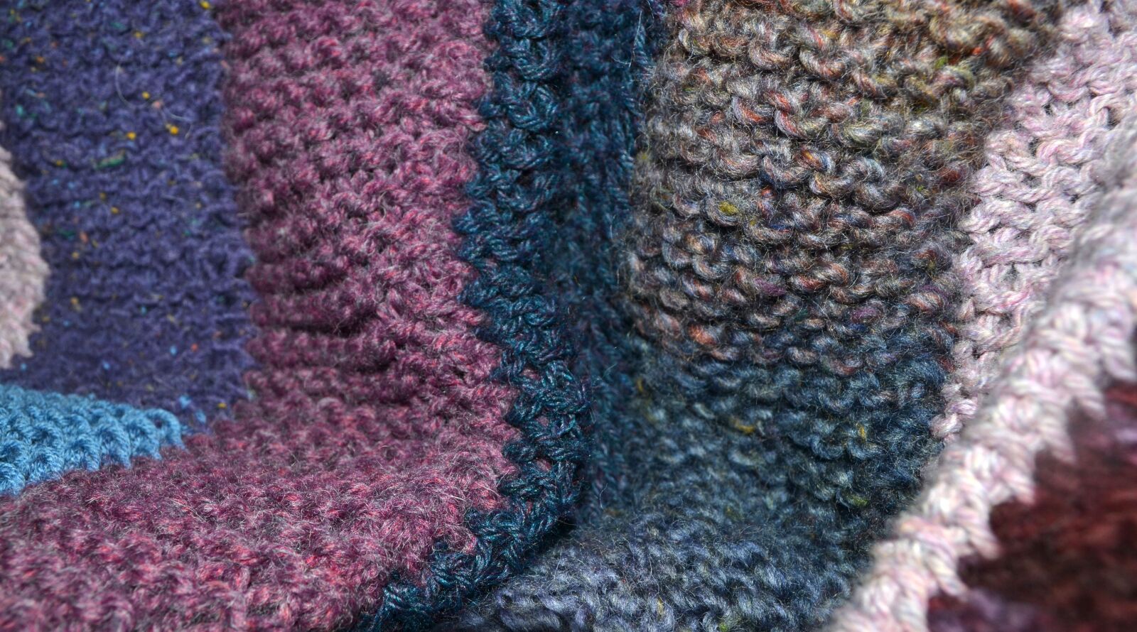 Nikon D3100 sample photo. Quilt, yarn, knitted photography