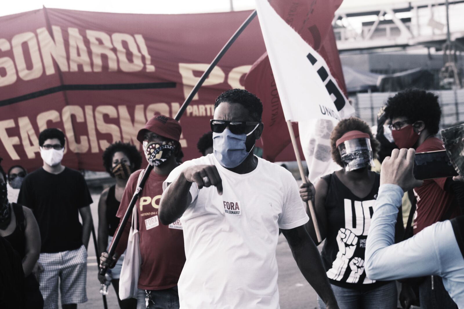 Canon EF75-300mm f/4-5.6 sample photo. Democracy, protest, demonstration photography