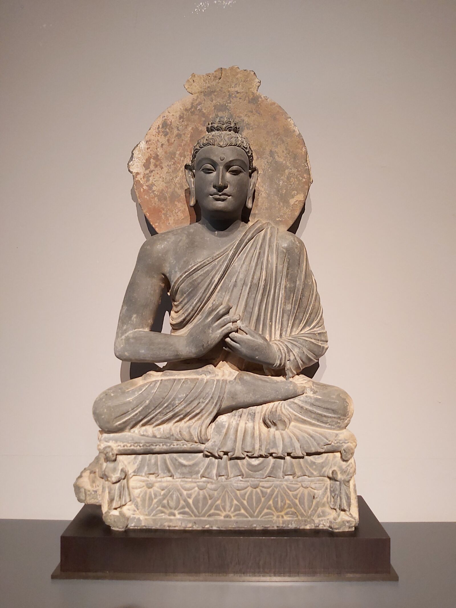Samsung Galaxy A70 sample photo. Buddha, statue, gandhara photography