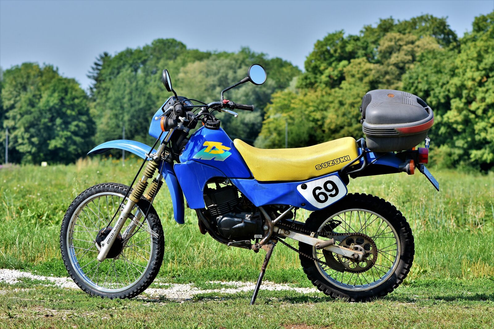 Nikon D7200 sample photo. Motorcycle, enduro, suzuki photography