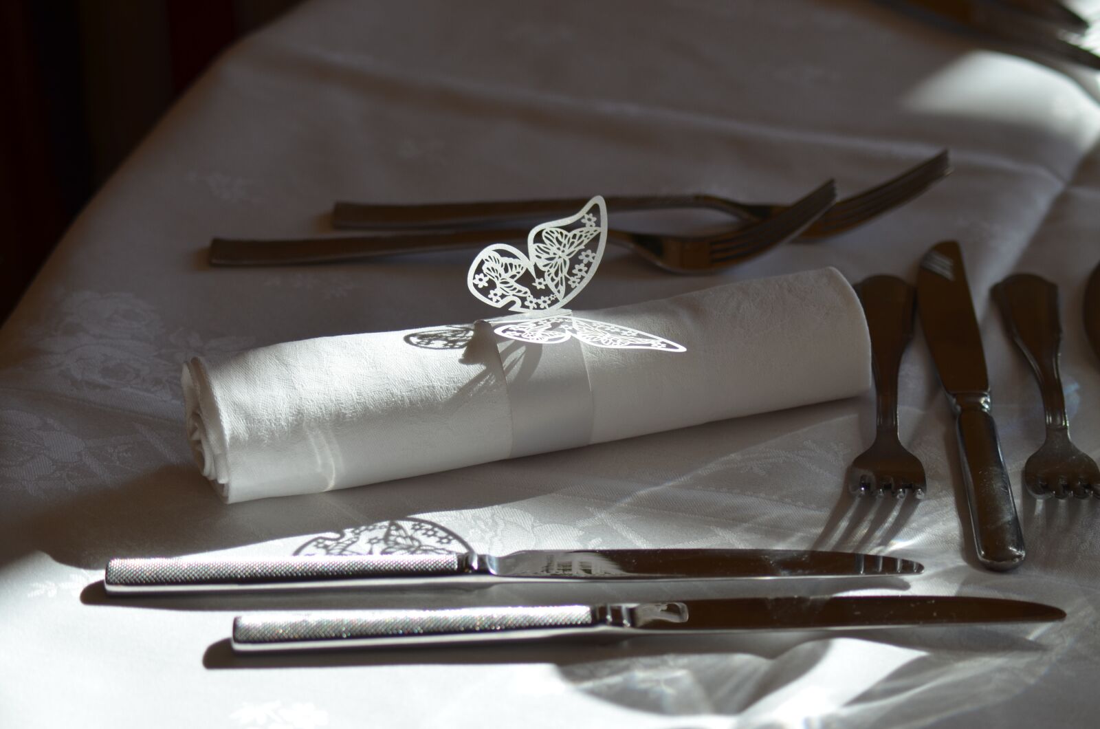 Nikon D5100 sample photo. Table, table wedding, cutlery photography