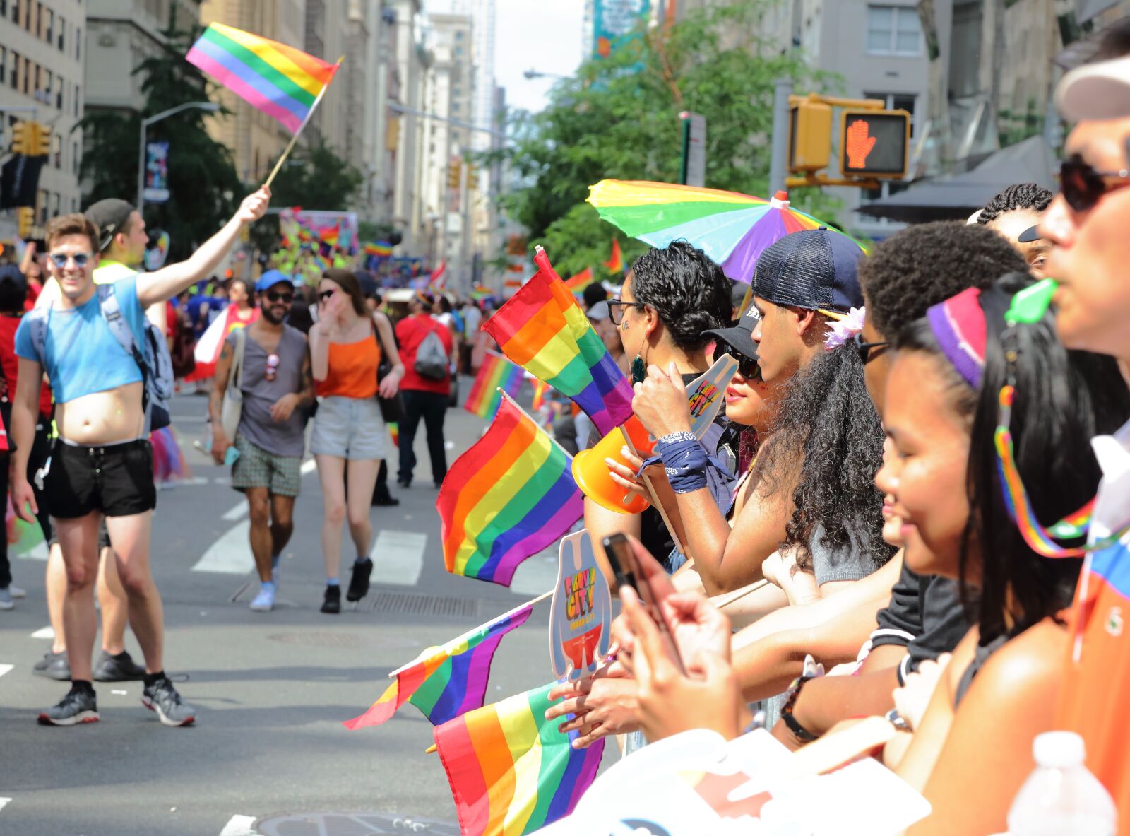Canon EF 24-105mm F4L IS USM sample photo. Gay pride, gay, parade photography