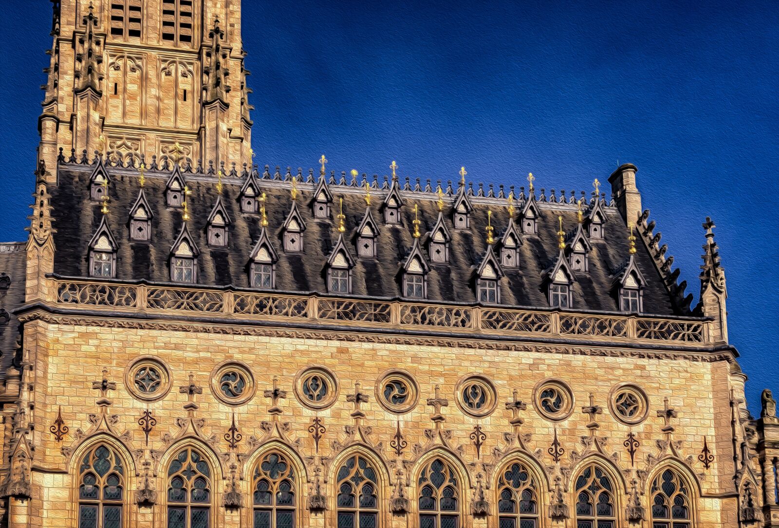 Nikon D3300 sample photo. Facade, town hall, architecture photography