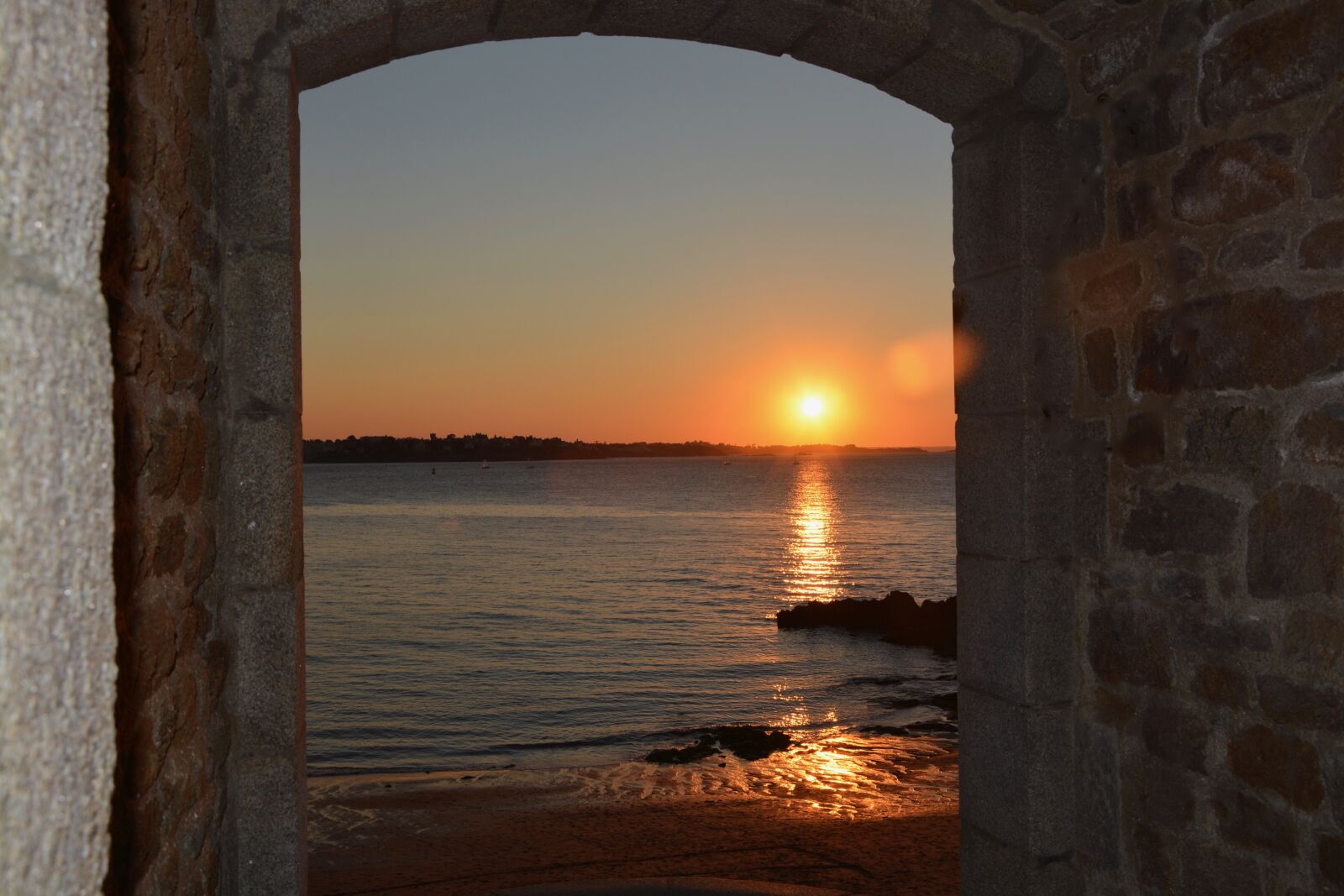 Nikon D5200 sample photo. Sunset, sea, horizon photography