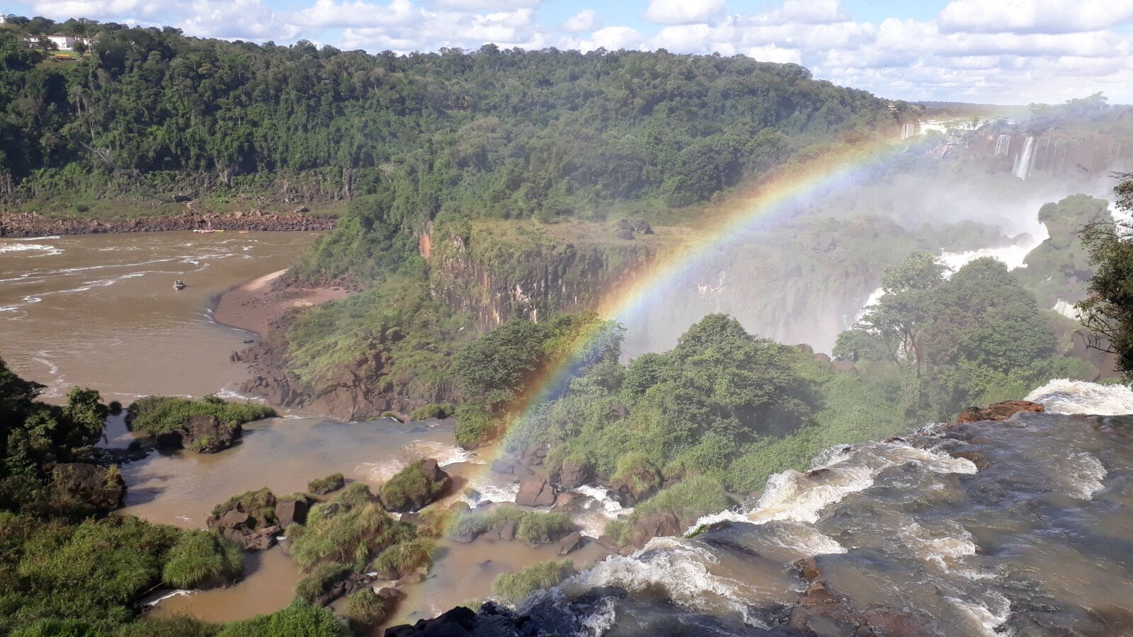 Samsung Galaxy J7 Prime sample photo. Natureza, rainbow, waterfall photography