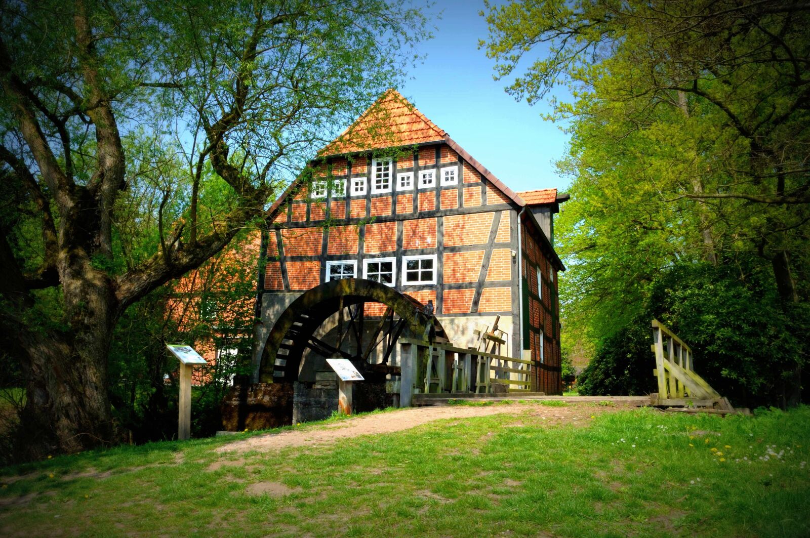 Nikon D90 sample photo. Mill, water mill, waterwheel photography