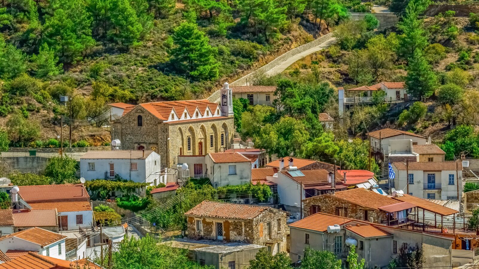 Nikon D3300 sample photo. Cyprus, vavatsinia, village photography