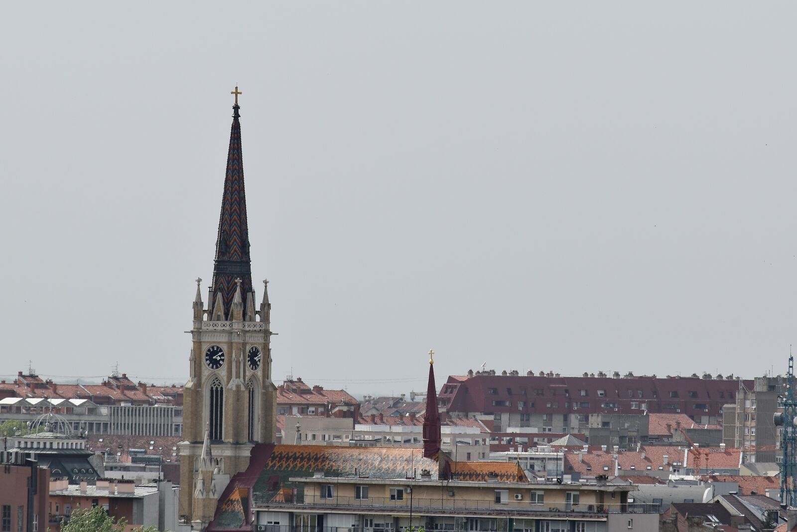 Nikon D5500 sample photo. Church tower, city, tower photography