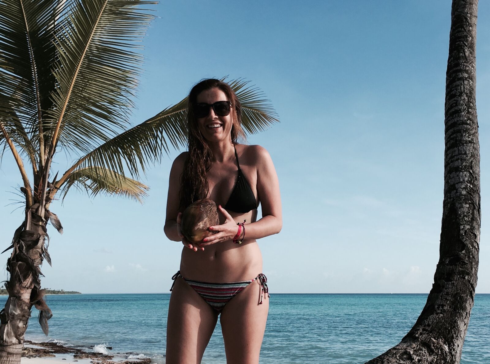 Apple iPhone 6s Plus sample photo. Bikini, caribbean, coconut, exotic photography