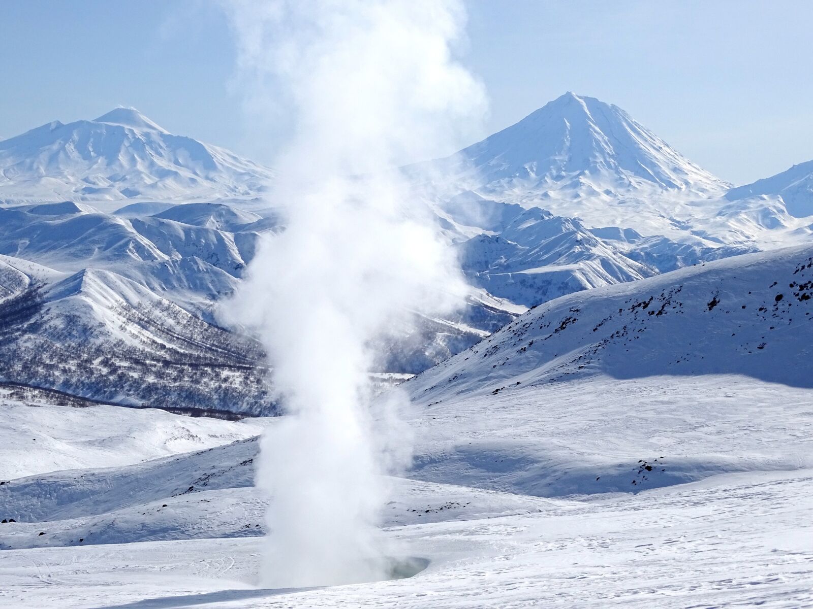 Sony DSC-HX400 sample photo. Fumarole, pairs, post photography