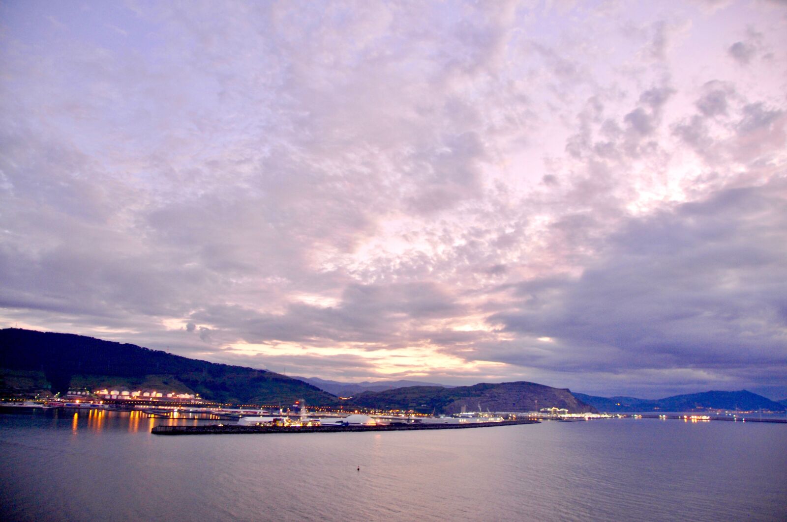 Nikon D300S sample photo. Sunset, bilbao, ria photography