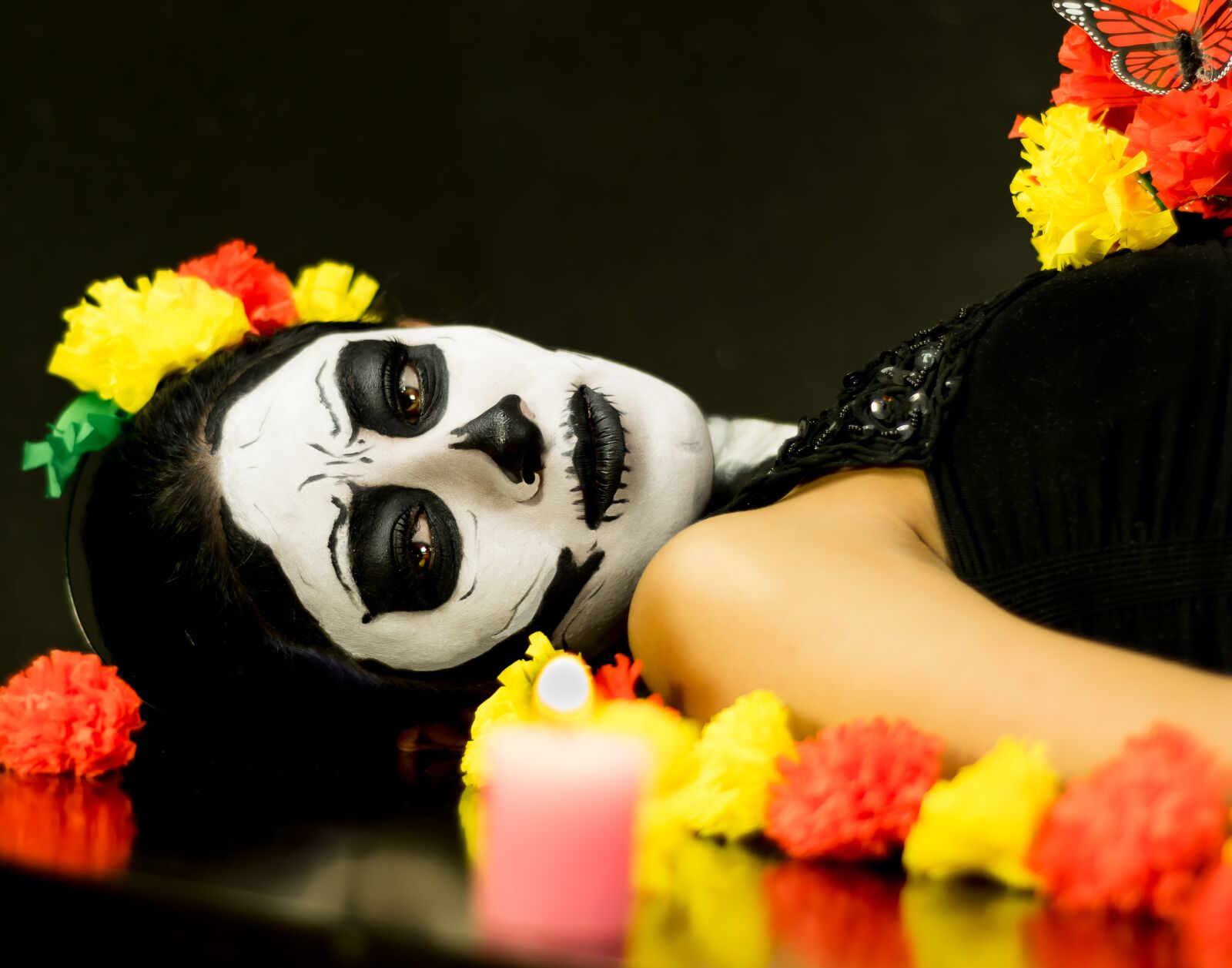 Nikon D5300 sample photo. Death, women, dark photography
