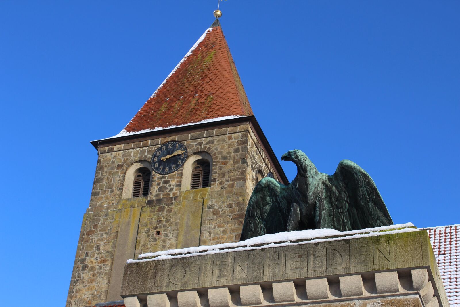 Canon EOS 1200D (EOS Rebel T5 / EOS Kiss X70 / EOS Hi) sample photo. Church, eilshausen, commemorate photography